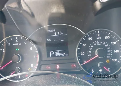 2016 Kia Forte Lx из США, поврежденный, VIN KNAFK4A64G5505399